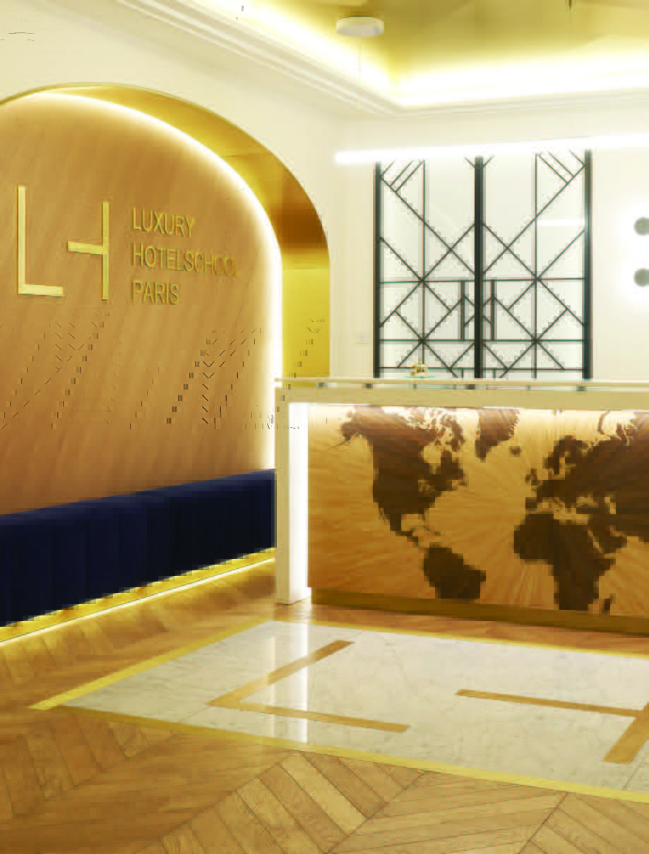 Hall d'accueil de l'école - Luxury Hotelschool